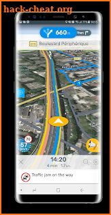 NavMeTo GPS Truck Navigation screenshot