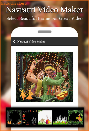 Navratri Video Maker screenshot