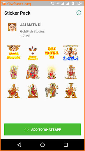 Navratri WhatsApp Stickers screenshot