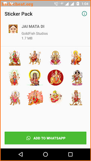 Navratri WhatsApp Stickers screenshot