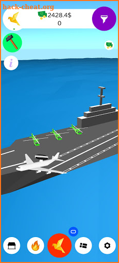 Navy Inc. Tycoon - Aircraft Carrier Idle - Planes screenshot