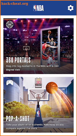 NBA AR screenshot