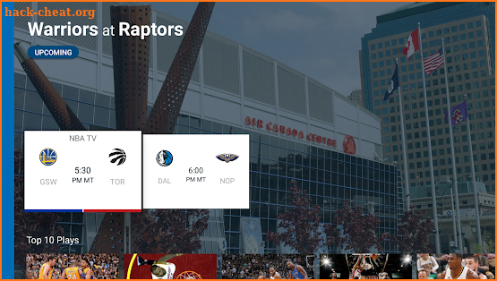 NBA for Android TV screenshot