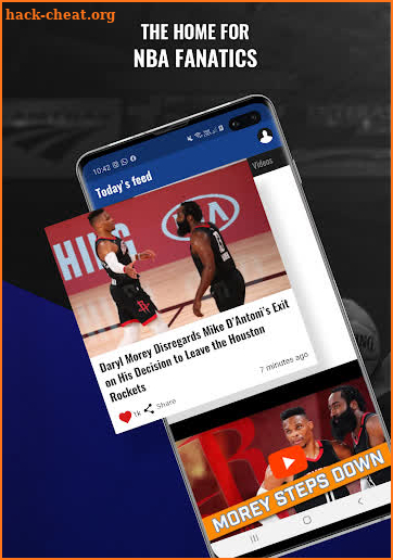 NBA Hoops: Basketball Live News screenshot