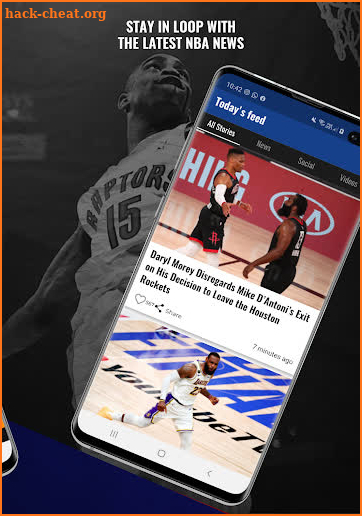 NBA Hoops: Basketball Live News screenshot