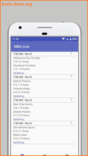 NBA Live - NBA HD Live Streaming screenshot