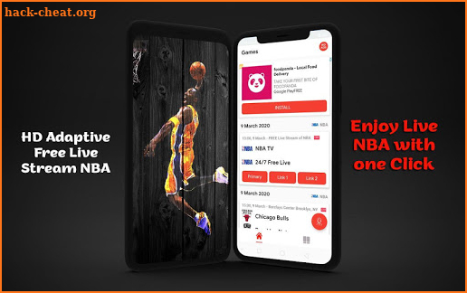 NBA Live Scores and Schedule | All Sports Hub screenshot