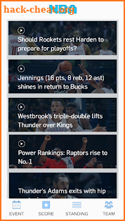 NBA Live Streaming Basketball screenshot