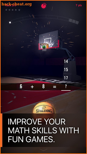 NBA Math Hoops screenshot