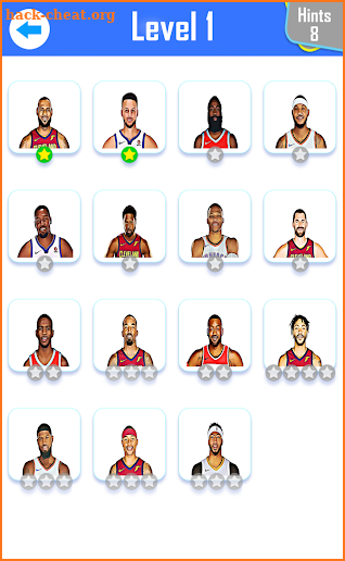 NBA Player Quiz screenshot