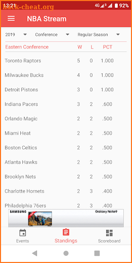NBA Stream screenshot