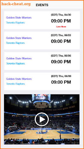 NBA Streaming HD screenshot