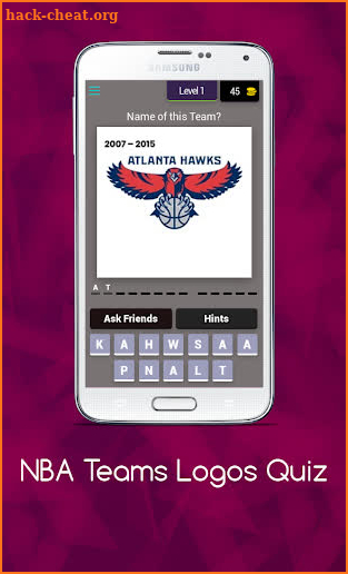 NBA Teams Logos Quiz Game 2022 screenshot