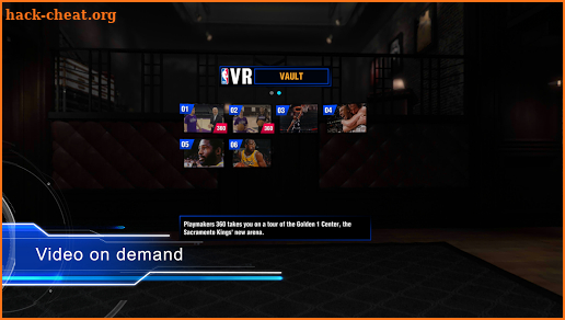 NBA VR screenshot