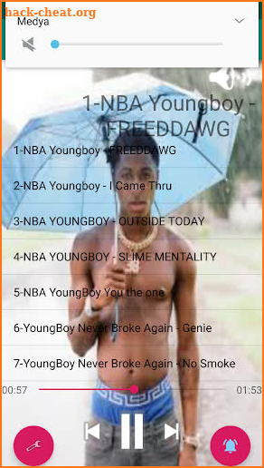 NBA Young Boy Nver Broke Again without internet screenshot