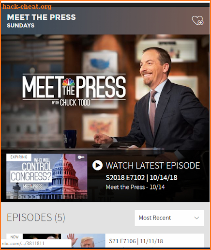 NBC Meet the Press screenshot