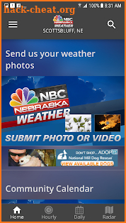 NBC Nebraska Weather screenshot