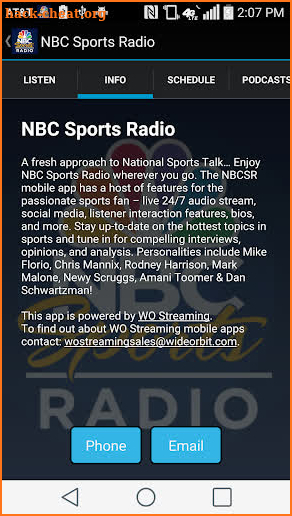 NBC Sports Radio screenshot