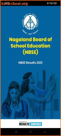 NBSE Results 2021 screenshot