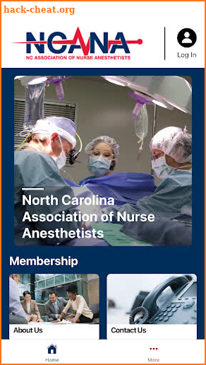 NC Assoc of Nurse Anesthetists screenshot