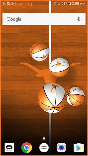 NCAA Basketball Live Wallpaper screenshot
