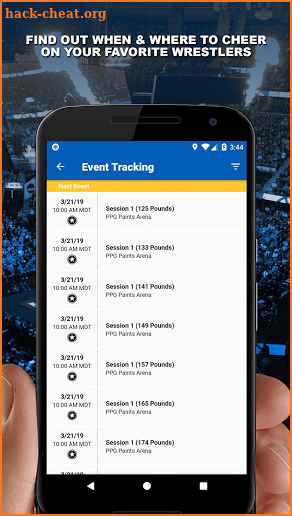 NCAA DI Wrestling Championship screenshot