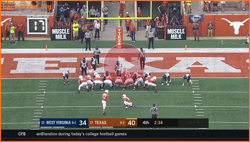 NCAA Football Live Stream screenshot