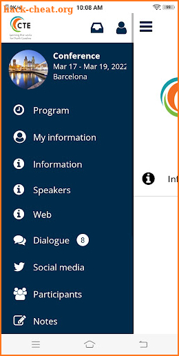 NCACTE Conferences and Events screenshot