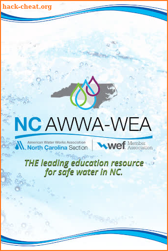 NCAWWA-WEA screenshot