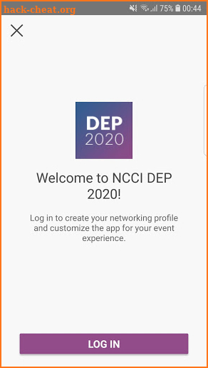 NCCI Events screenshot