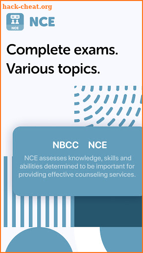 NCE: Counselor Exam Practice screenshot