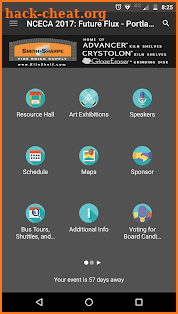 NCECA Events App screenshot