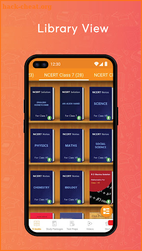 NCERT all books and solutions screenshot