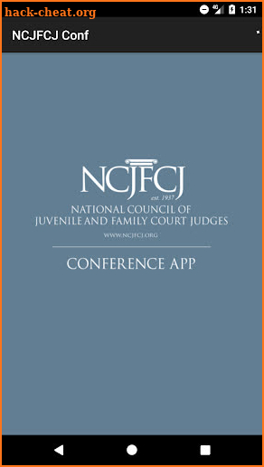 NCJFCJ Conferences screenshot