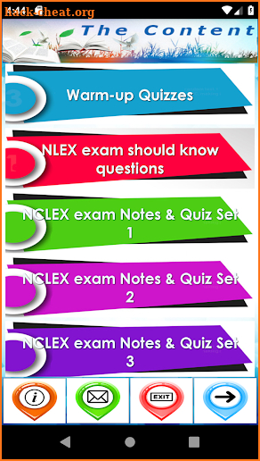 NCLEX Multi-topic Nursing Exam Review-Quiz & notes screenshot