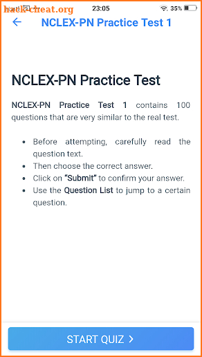 NCLEX PN screenshot