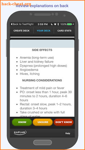 NCLEX-RN Medication Flashcards screenshot