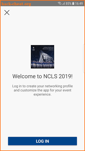 NCLS 2019 screenshot