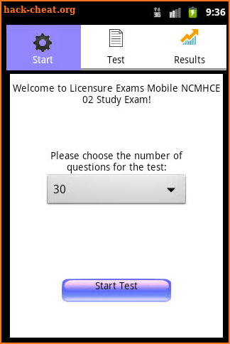 NCMHCE Exam 02 screenshot