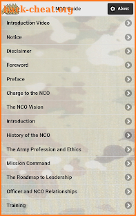 NCO Guide screenshot