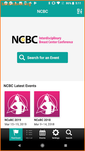 NCoBC Conference screenshot