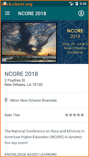 NCORE CONFERENCE (2018) screenshot