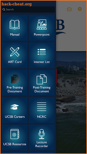 NCRC-UCSB screenshot