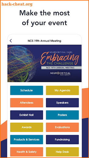 NCS Annual Meeting screenshot