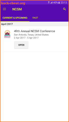 NCSM screenshot