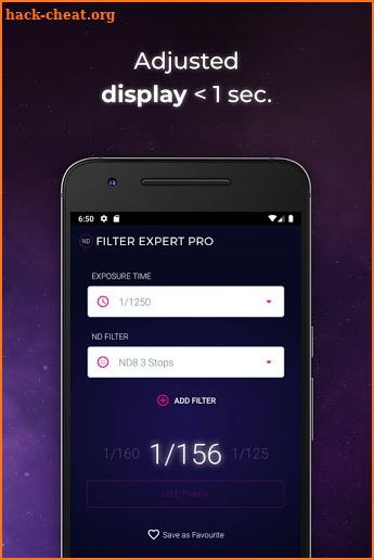 ND Filter Expert Pro screenshot
