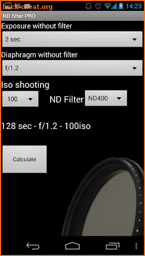 ND Filter PRO screenshot