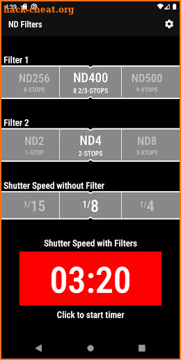 ND Filters screenshot