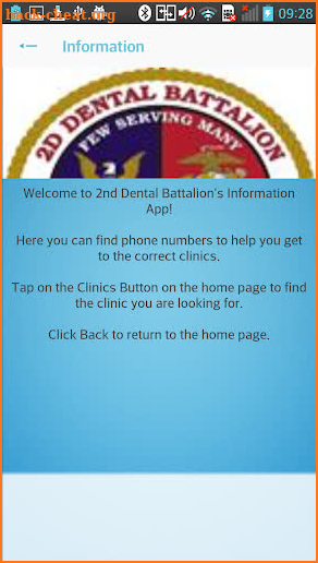 NDC 2ND DENTAL BATTALION screenshot