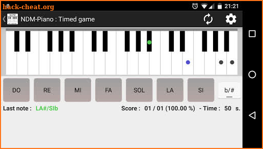 NDM - Piano (Learning to read musical notation) screenshot